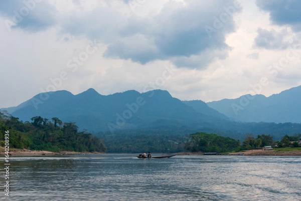 Obraz lake and mountains
