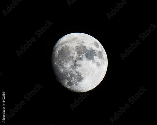 Obraz Waining Crescent Moon over Texas