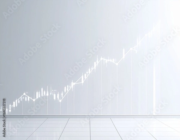 Obraz Generated image
上昇するチャートのイラスト