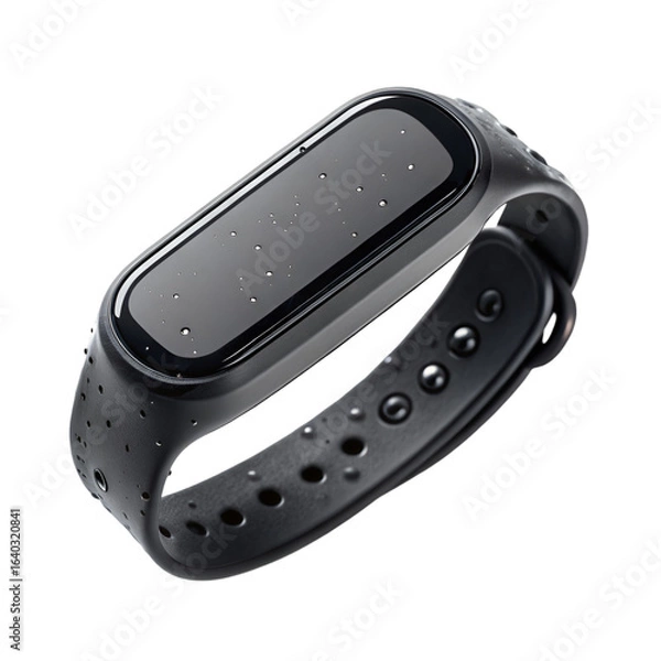 Obraz black belt on white background