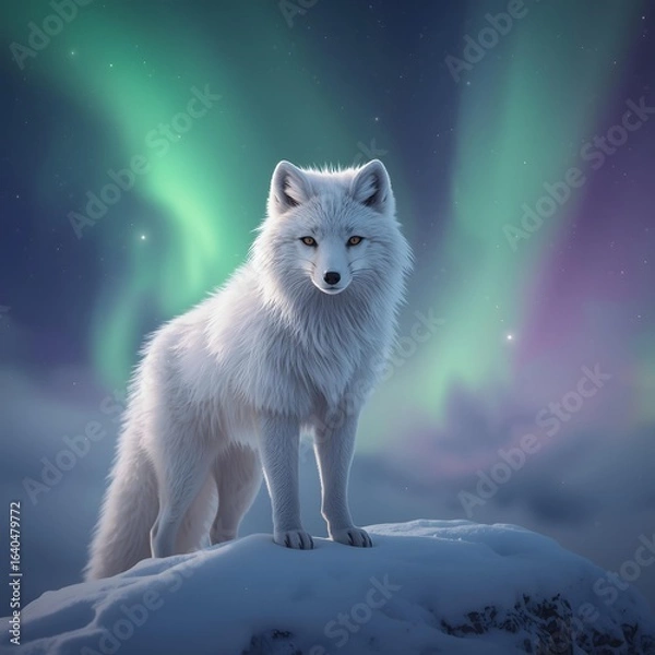 Obraz Fox in the snow