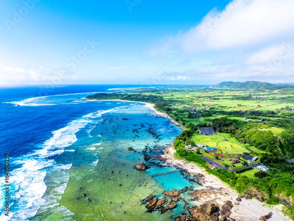 Obraz 夏のあやまる岬観光公園（鹿児島県 奄美大島）