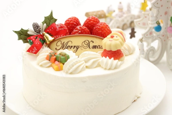 Fototapeta クリスマスケーキ