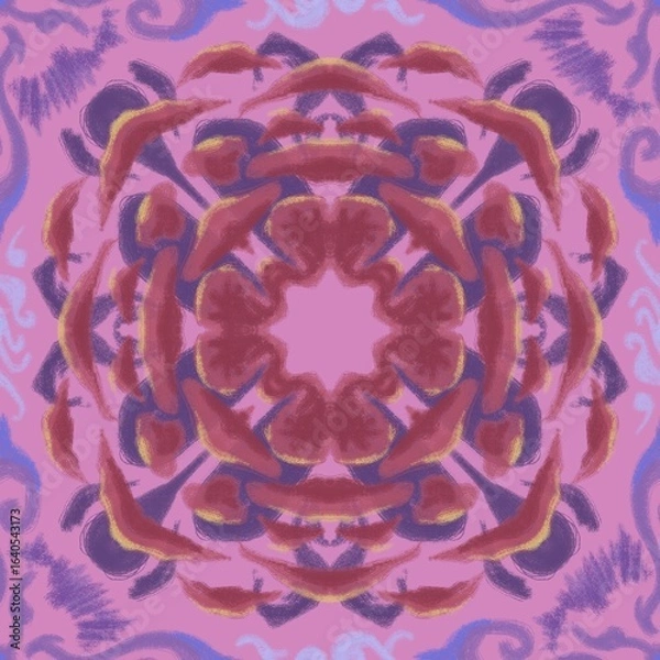 Fototapeta Abstract doodle seamless patterns art, meditation, peaceful, coloring, prints, ornamental design, fabric, carpet, t-shirt.
