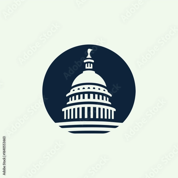 Fototapeta Capitol logo