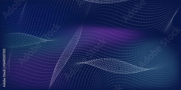 Fototapeta Modern light point Hi-tech digital technology concept. dot art good