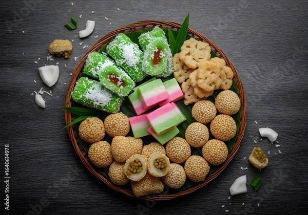 Obraz heart shaped cookies