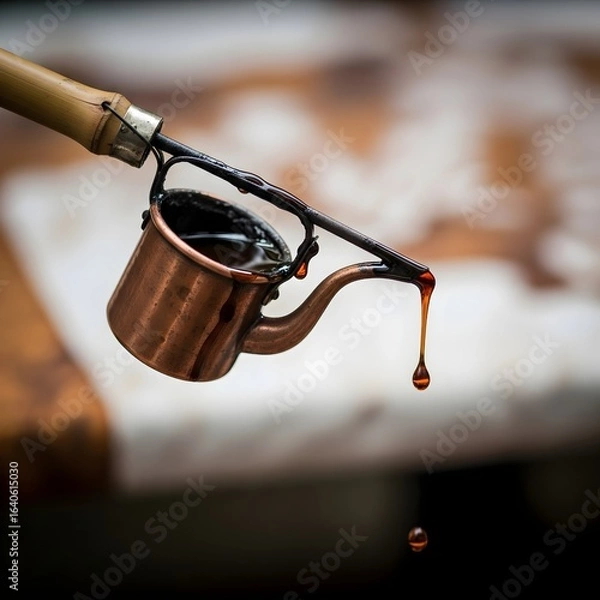 Obraz Batik Canting with Hot Wax