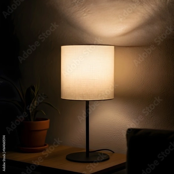 Obraz lamp on the table