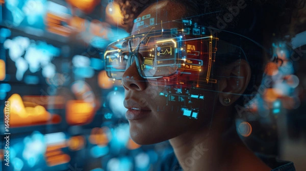 Obraz Cross-Continental Project Collab