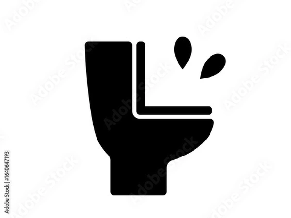 Obraz トイレの水漏れのイメージのアイコン