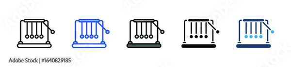 Obraz Momentum Icon Collection With Multiple Styles