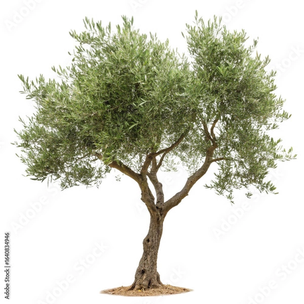 Obraz Olive tree isolated on transparent background  
