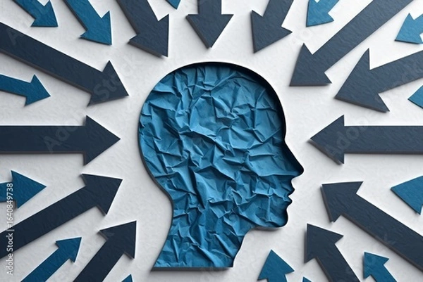 Fototapeta Understanding stress and anxiety: coping strategies for mental health awareness week