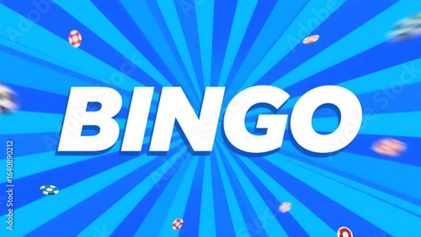 Obraz bingo background