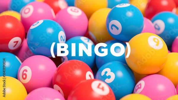 Obraz bingo background