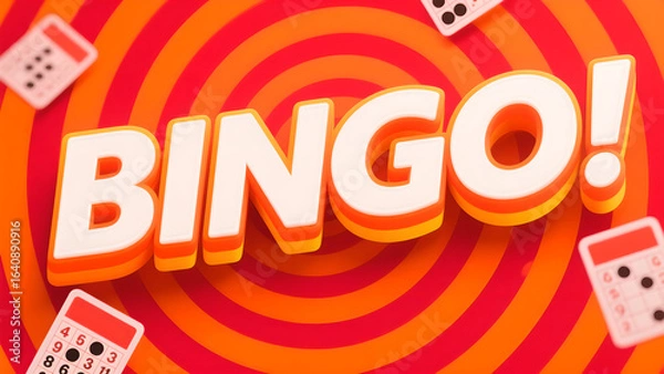 Obraz bingo background