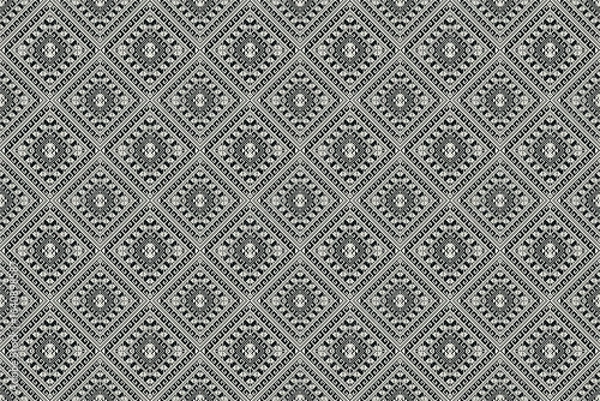 Obraz Modern textile print with ethnic motifs