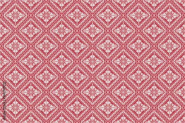 Obraz seamless red pattern