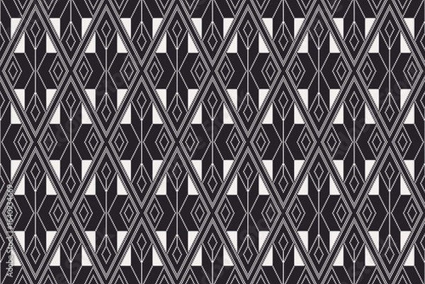 Obraz seamless geometric pattern
