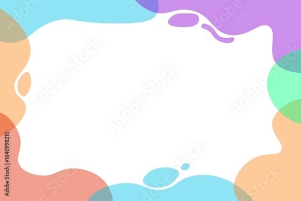 Obraz background with bubbles