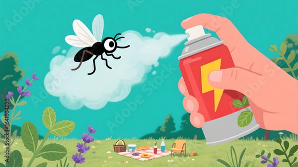 Fototapeta worker in protective uniform