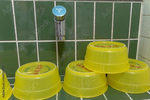 Obraz 銭湯のおけ