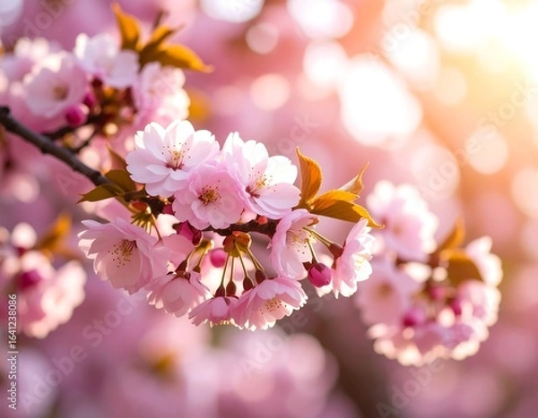 Obraz Beautiful cherry blossoms in spring