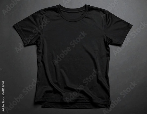 Obraz Blank black t-shirt (1)