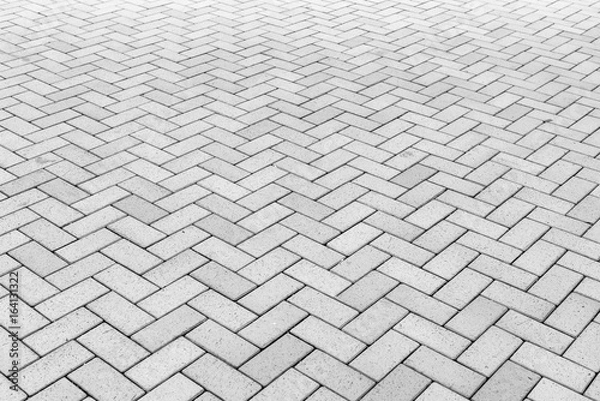 Obraz Concrete block paving for walkway