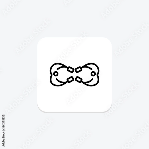 Obraz Diamond Infinity Bracelet, vector, pixel perfect, illustrator file