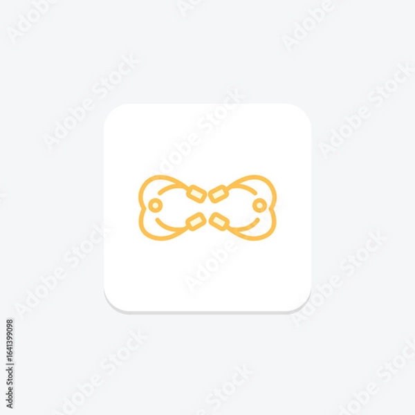 Obraz Diamond Infinity Bracelet, vector, pixel perfect, illustrator file