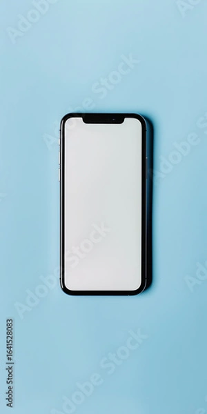 Fototapeta mobile phone screen, blank screen ideal for adds