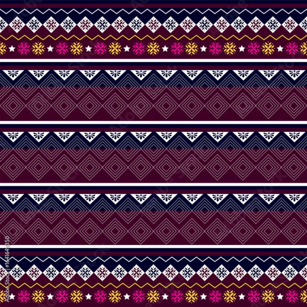 Obraz New fabric pattern and seamless design