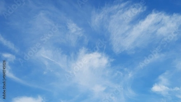 Obraz blue sky and clouds