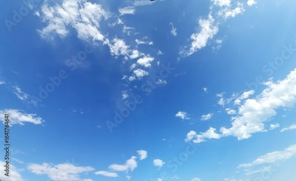 Obraz blue sky and clouds