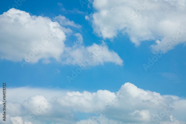 Fototapeta Sky  blue sky background with clouds  Sky with clouds