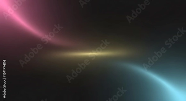 Fototapeta Abstract dark gradient blur background with colorful light effects, perfect for modern business presentations and creative corporate designs