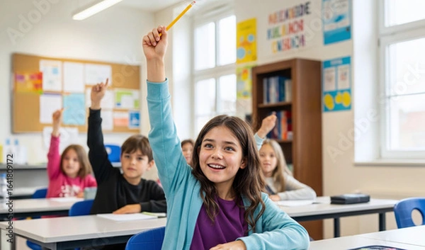 Obraz students in classroom