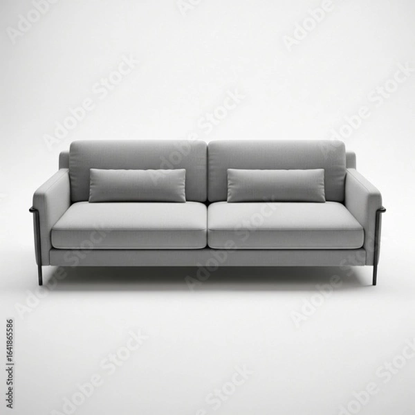 Fototapeta white sofa