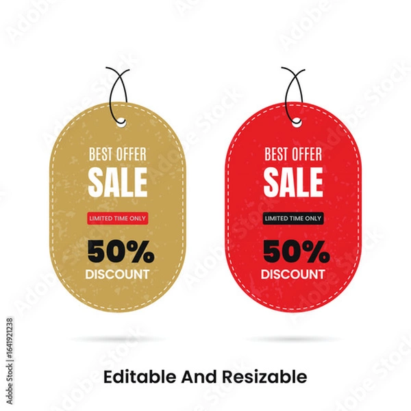 Obraz Hang Tag Design -2