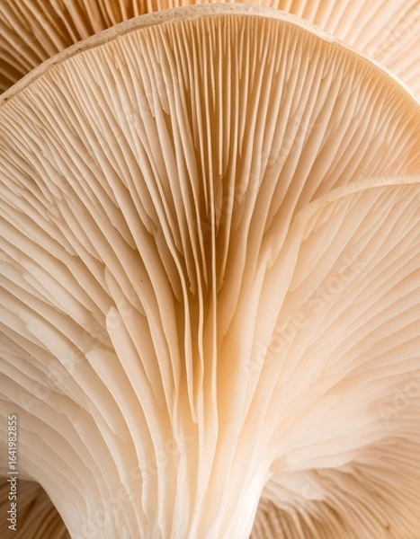 Obraz Mushroom cap close up texture