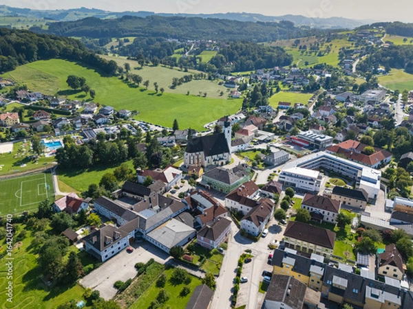 Obraz Neuhofen an der Ybbs Luftbild