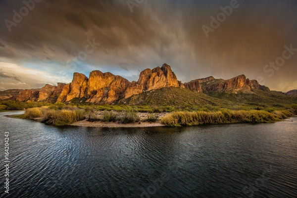 Fototapeta A Desert Storm