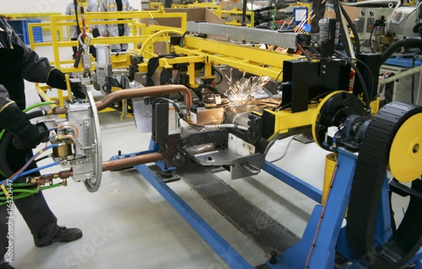 Obraz manufacturing of cars