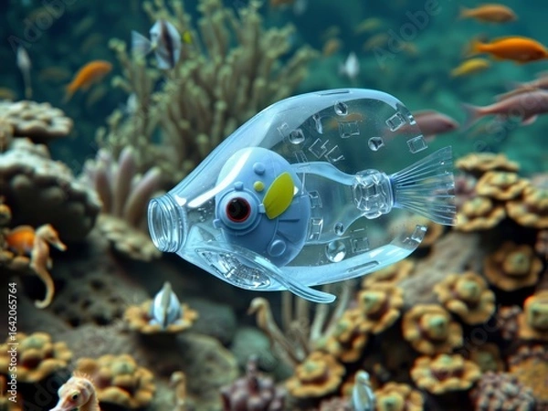 Obraz Plastic Fish 2