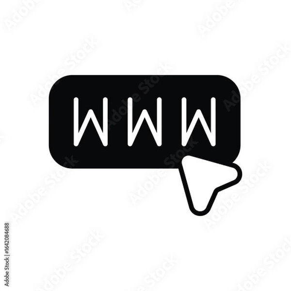 Obraz Website icon vector