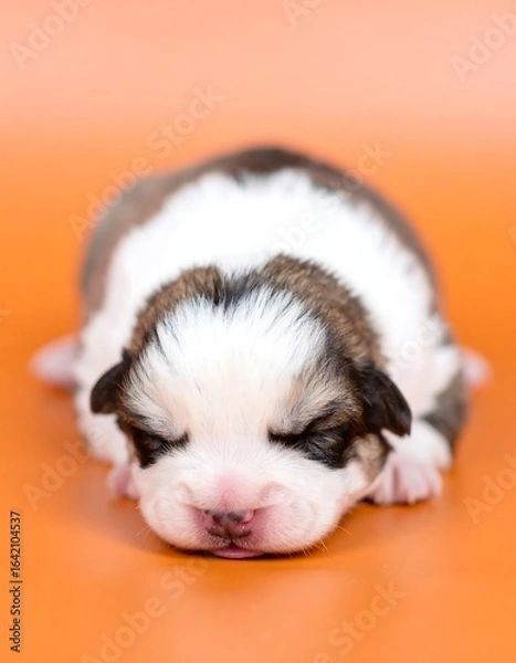Obraz Newborn puppy sleeping