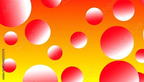 Fototapeta Abstract circles pattern background