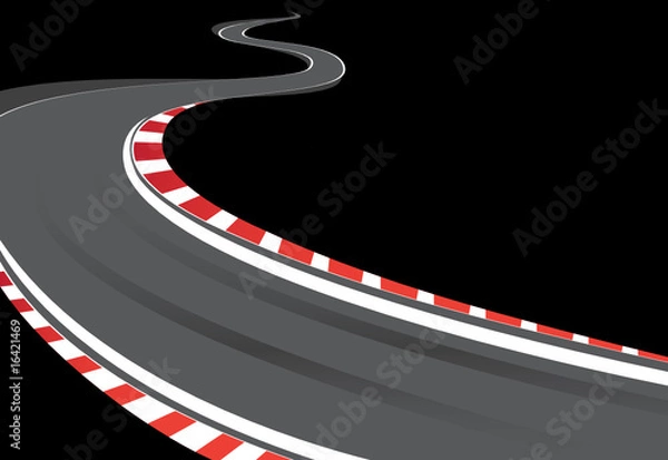 Obraz Racing track